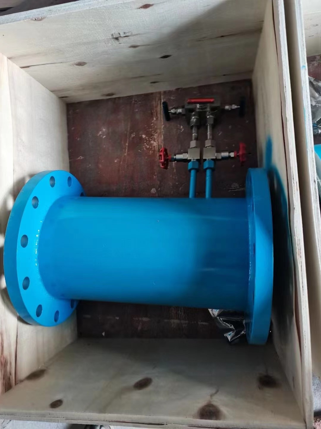 客戶(hù)定制5套V錐流量計(jì)，大躍儀表按時(shí)交付